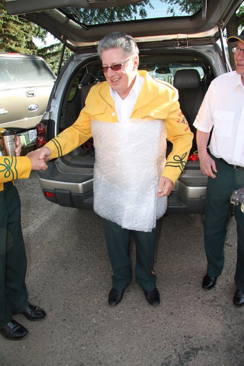 2009 01 Maurice bubble wrapped